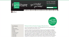 Desktop Screenshot of devonfurniture.co.uk